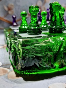 High Quality Belladec Custom Resin Artistic Handmade Sports Style <b>Chess</b> Board Box <b>Chess</b> <b>Set</b> with High Selling Resin <b>Chess</b> Pieces - Product Image 1