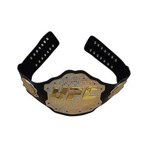Ceintures de championnat de lutte UFC poids lourd, sangle en cuir véritable, plaques en zinc de 4 mm, taille adulte, 50 pouces - Product Image 6