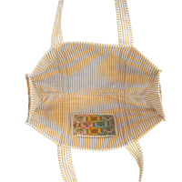 Tas Tote Musim Panas Katun Ramah Lingkungan Ringan Bermotif Bunga Mughal Buatan Tangan Multiwarna, Berlapis, Dapat Dibalik, dan Dapat Dipakai Sebagai Tas Selempang