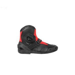 Bottes de moto unisexes en cuir blanc et noir, grande taille, imperméables, protection intégrale, pour adulte, équipement de motocross - Product Image 3