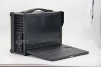 Ordinateur portable industriel embarqué I5 à vente chaude, boîtier en alliage d'aluminium et de magnésium, 7 emplacements d'extension, poste de travail