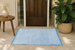 Handmade Polypropylene Front Entrance <b>Doormats</b> Floor Bathroom Rugs Attractive Patterns Soft Texture Absorbency Durable Woven - Product Image 2