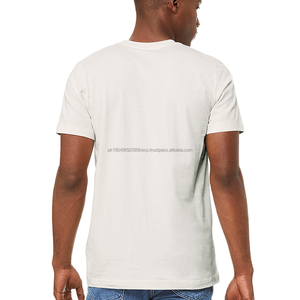 Unisex Jersey <b>T</b>-<b>Shirt</b> Lightweights <b>White</b> <b>T</b> <b>Shirt</b> for Man - Product Image 2