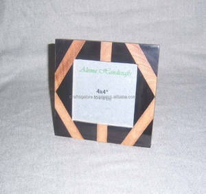 กรอบรูปไม้กระถินเทศลายใหม่ ประดับด้วยกระดูก สำหรับตกแต่งบ้านและร้านอาหาร จากอินเดีย สำหรับขายส่ง - Product Image 3