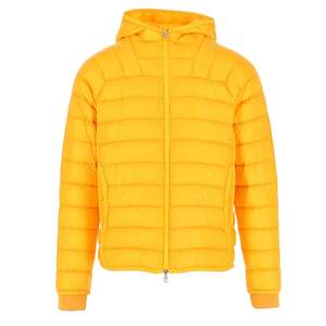 Veste matelassée à capuche imperméable et respirante Stonefield Manufacturing, couleur jaune vif, épaisse, pour l'hiver, style streetwear - Product Image 3