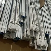 Sistema de Riel Motorizado Inteligente para Cortinas, Control por Voz WiFi Tuya, Riel de Aleación de Aluminio Resistente para Ventanas de Sala de Estar y Oficina