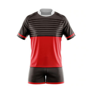Stylish Sublimated Factory Price Men Rugby Uniform Pakistan Manufacturer Rugby Jersey & Shorts Set 2025 - Product Image 5