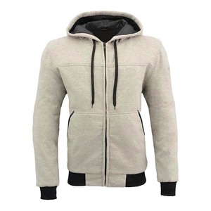 Sweat à capuche moto de qualité supérieure en Aramide pour homme, vêtement de course automobile, sweat à capuche zippé pour la moto, vêtements de sport moto avec protections - Product Image 3