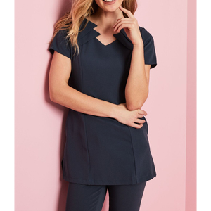 Uniforme de Esteticista para Salón de Belleza y Spa, Uniforme para Clínica de Estética, Tela Elástica de Algodón Transpirable, Unisex, con Logotipo Personalizado - Product Image 1