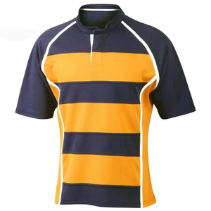 Maillot de rugby professionnel personnalisable avec logo d'équipe, léger et performant pour les matchs - Product Image 3