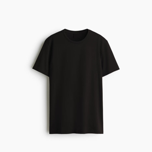 Camiseta de Algodón Pima de Corte Ajustado para Hombre, Premium, Suave, Transpirable, de Manga Corta, Informal, para Uso Diario - Product Image 1