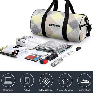 Bolsa de Gimnasio Multifuncional Ligera, Casual y Profesional de Último Diseño, con Correa Ajustable y Logotipo Personalizado, Venta al Por Mayor - Product Image 4