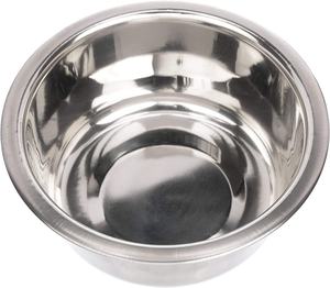 Bol pour chien en acier inoxydable pour nourriture et eau, durable, antirouille, bol d'alimentation pour chiens et chats - Product Image 1