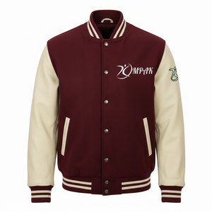 Ropa Urbana Estilo Americano con Acabado Satinado y Parches Bordados al por Mayor - Product Image 1