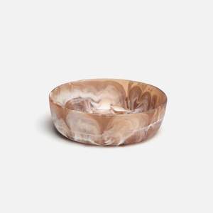 Nouveau style de bol jetable en résine pour fruits et salades, pour la maison, l'hôtel, le restaurant, entièrement blanc, design créatif, fait main, passe au lave-vaisselle - Product Image 4