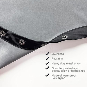 Capa de Peluquería de Primera Calidad, Diseño Moderno, Tela Suave, Cómoda de Usar - Product Image 6