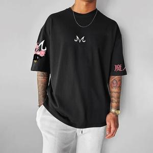 เสื้อยืดผู้ชายผ้าฝ้าย/ใยไผ่รุ่นใหม่ล่าสุดจากปากีสถาน OEM เสื้อยืดพิมพ์ลายอนิเมะสำหรับผู้ชาย ผู้หญิง คู่รัก เสื้อยืดทรงหลวม ชุดเสื้อผ้าอนิเมะ - Product Image 6