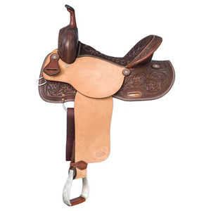 Selle de cheval western en cuir sur mesure, équipement d'équitation de qualité supérieure pour la randonnée et le ranch, fabricant, grossiste, exportateur - Product Image 1