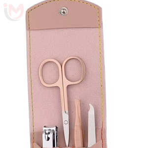 Custom Professional 4 in 1 Multi-Functional 4PCS Stainless Steel <b>Nail</b> Clipper Set Manicure Tools <b>Kit</b> Portable Durable Classic - Product Image 4