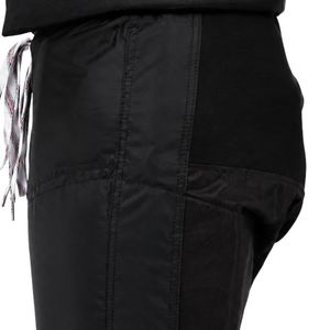 Shorts de hockey sur glace rembourrés bleu roi pour hommes, 100 % polyester, sportifs, unis, respirants, imperméables, taille élastique, longueur genou, protecteurs - Product Image 5