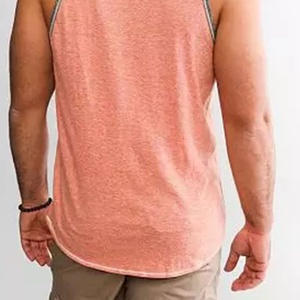 New Sleeveless Sports Tank for <b>Men</b> Breathable Lightweight Quick Dry <b>Gym</b> <b>Vest</b> Custom Fitness Apparel Manufacturer MOQ Friendly - Product Image 5
