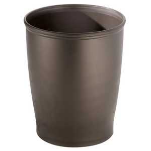 Skies Trader Wholesale Modern Bronze Metal Wastebin Round Metal Trash Can Small Office Garbage <b>Bin</b> Metal Dustbin Storage Bucket - Product Image 1