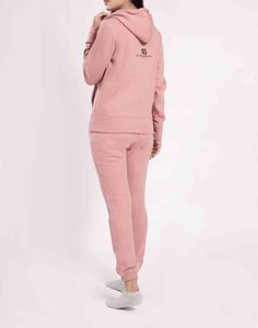 <b>Women</b> Oversized Cotton Sweatshirt <b>Joggers</b> Set Solid Color <b>Fleece</b> Tracksuit Casual Winter Wear Loose Fit Full Length Pants - Product Image 6