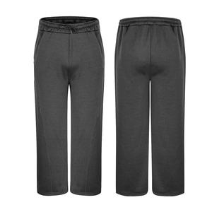 Pantalones Jogger Holgados al por Mayor, Cintura Media con Cordón Ajustable, Gris Invierno, Casuales para Hombre - Product Image 1