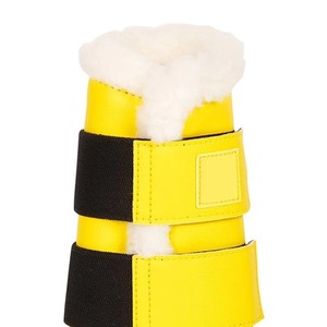 Botas Ajustables de Cuero para Caballos, Protectores de Tendones Transpirables para Patas de Caballo, Equipo Ecuestre - Product Image 6