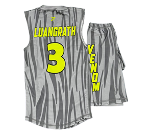 Nouvel ensemble de compression sublimé pour l'entraînement de quartier-marcheur 7 contre 7, maillot et short personnalisés, vente en gros OEM - Product Image 2