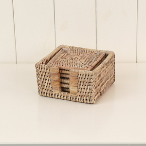 Sous-verre rond en rotin BOHO, nouvelle arrivée, sous-verre personnalisé en rotin anti-brûlure, tapis pour tasse à thé - Product Image 4