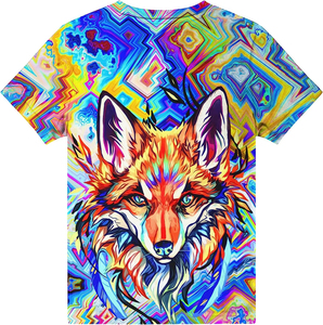 T-shirt à manches courtes pour homme, motif géométrique, col rond, coupe décontractée, impression par sublimation, tissu tricoté 100% polyester - Product Image 5
