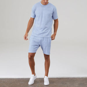 Conjuntos Cortos Premium para Hombre, Ropa Casual de Verano, Conjunto de 2 Piezas, Trajes Deportivos para Hombre, Camisas y Pantalones Cortos, Conjuntos Masculinos para Gimnasio 2026 - Product Image 2