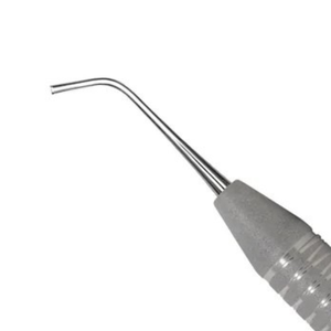 Condensador dental serrado Smith n.º 2 de 1.5 mm de acero inoxidable, instrumento para restauraciones dentales - Product Image 3
