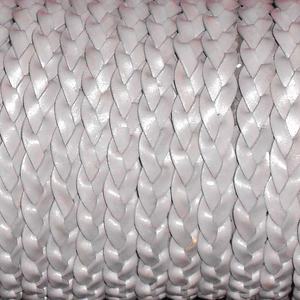 Cordons plats en cuir tressé véritable pour la fabrication de bijoux pour bracelets Colliers Chaussures Ceintures Meubles/Han - Product Image 4