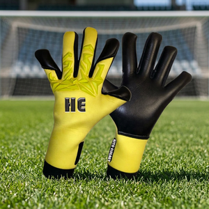 Último artículo Protección Prioridad Guantes de portero de alta calidad Corte negativo Rollo Dedo Guantes de portero Inyección de goma - Product Image 2