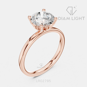 Bague solitaire en diamant de laboratoire taille ronde 2,00 carats, or blanc 14 carats, couleur F+, clarté VS+, certifiée IGI, nouvelle bague de fiançailles classique - Product Image 4