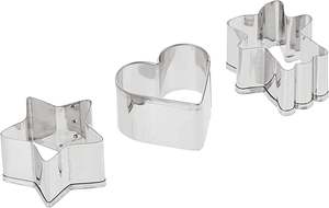 ชุดตัดคุกกี้สแตนเลส 100% สำหรับทำบิสกิต คุกกี้ และเค้ก ดีไซน์หลากหลาย ขายดีที่สุด - Product Image 5