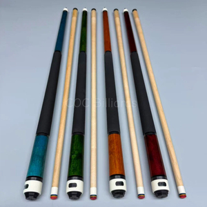 Space X Hochwertiger Billardqueue aus Ahornholz, 1/2 geteilt, 2-teilig, mit Uni-Lock-Verbindung, 58 Zoll, 19 Unzen, langlebig - Product Image 2