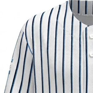 Maillot de baseball pour homme à boutons, personnalisé, à manches courtes, uniforme sportif d'équipe, t-shirt athlétique anti-humidité pour l'entraînement - Product Image 5