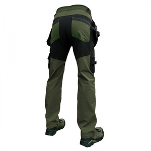 Pantalones de Trabajo de Poliéster sin Costuras de Alta Calidad, Negros, de Alta Visibilidad, Estilo Único, Ropa de Trabajo de Seguridad - Product Image 2