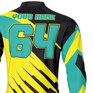 Camisetas de Motocross Personalizadas para Hombre, Sublimadas, de Poliéster, Manga Larga, para Carreras - Product Image 5