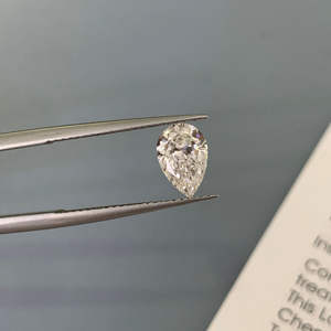 Diamantes Sueltos Blancos Cultivados en Laboratorio CVD, Certificados por IGI, Claridad VVS, Forma de Pera de 1.02ct, Venta al Por Mayor - Product Image 1