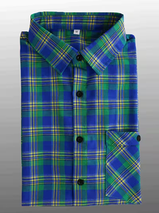 เสื้อเชิ้ตทำงานแขนยาวผ้าฝ้ายฟลานเนลสีพื้นนุ่มพิเศษ 100% ผลิตตามสั่ง OEM สำหรับผู้ชาย จากผู้ผลิตในบังกลาเทศ - Product Image 4