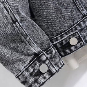 Chaqueta de Mezclilla para Hombre, Ligera, Casual, de Manga Larga, Estilo Urbano, a la Moda - Product Image 4
