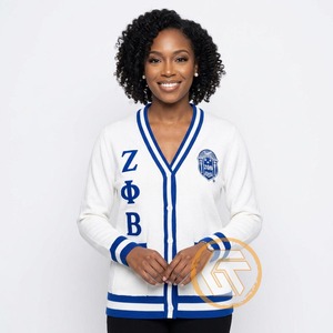 GREEK TREASURES High Quality Winter Acrylic Solid Button Casual Women <b>Cardigan</b> <b>Thick</b> V-neck Breathable Anti-shrink Contrast - Product Image 2