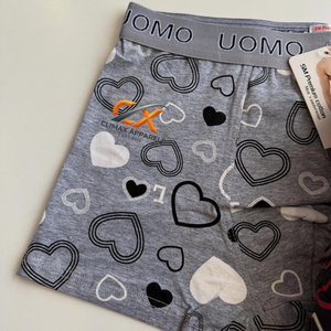 <b>Custom</b> Private Label Logo Quick Dry Mid-Rise <b>Boxer</b> Briefs Spandex/Polyester Moisture Wicking Breathable ODM Wholesale - Product Image 3