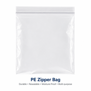 Bolsa con Cierre Hermético Personalizada, Resistente a la Humedad, con Material PET/PE de 4 Mil de Grosor, para Almacenamiento de Alimentos y Empaque de Snacks - Product Image 3