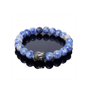 High Quality Sodalite Beads Buddha <b>Bracelet</b> Romantic Gift Fashion Charm Jewelry for Men Women Energy Meditation - Product Image 6