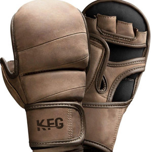 Premium Quality MMA Boxing <b>Gloves</b> <b>Moisture</b> Wicking Breathable Fabric Adjustable Wrist Strap Unisex Design for Exercise Strength - Product Image 1